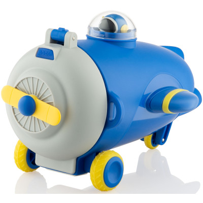 Пляшка для води ARDESTO Plane 550мл, пластик, синій