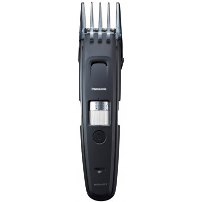 Тример Panasonic, для бороди і вусів, мережа+акум., насадок-4, сталь, чорний