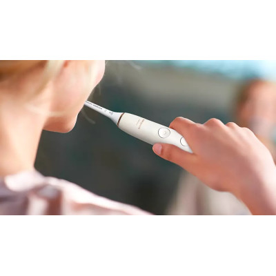 Щітка зубна електр. Philips, Sonicare DiamondClean 9000 Series, набір , 62т. колив/хв, насадок-1, 2 шт в наборі, 1зарядн.стакан+зарядка, чорний, білий