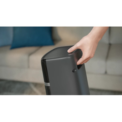 Тепловентилятор Philips 5000 Series, 20м2, 2000Вт, електр. упр-ння, 58 х 19.6 х 21.2см, керамічний, дисплей,Wi-Fi, чорний