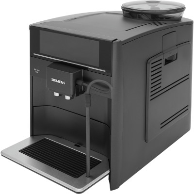 Кавомашина Siemens, 1.7л, зерно+мелена, автомат.капуч, LED-дисплей, авторецептів -8, чорний