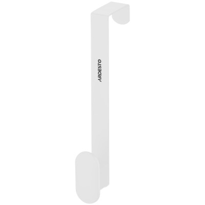 Дверний вішак на 1 гачок ARDESTO Minimalism 3x3x20см, метал, пластик, білий