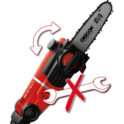 Насадка-Кусторез Einhell до GE-HH 18/45 Li T лезо 20см 1.34кг (3410835)