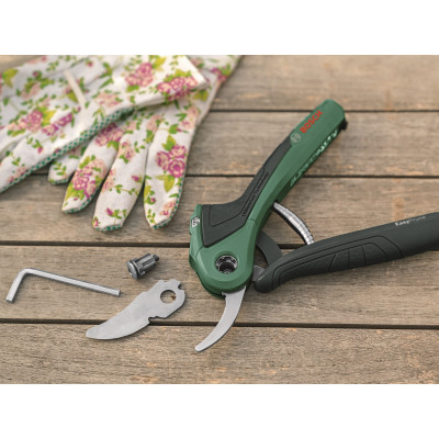 Секатор акумуляторний Bosch EasyPrune, 3.6В, d різу 25мм, 0.49кг Секатор акумуляторний Bosch EasyPrune, 3.6В, d різу 25мм, 0.49кг