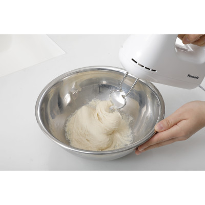 Міксер Panasonic ручний 175Вт, насадки-4, білий Міксер Panasonic ручний 175Вт, насадки-4, білий