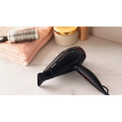 Фен Philips Professional, 2100Вт, 3 режими, іонізація, хол. обдув, чорний