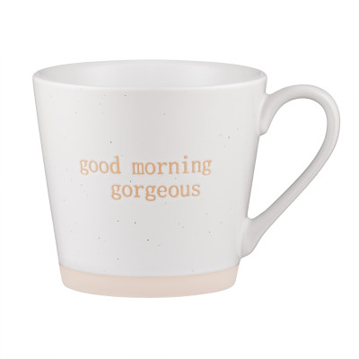 Чашка ARDESTO Good Morning, 370мл, кераміка, білий