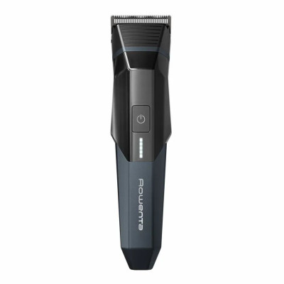 Тример Rowenta X Series 700, для голови, носа, вух і тіла, мережа+акум., роторний мотор, насадок-9, чохол, титан.напил., чорно-синій