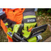 Ryobi Рукавички робочі RAC258M, козяча шкіра, захист від порізів, р.M, чорно-жовтий