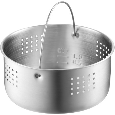 Рисоварка Sencor 350Вт, чаша-0.6л, сенсорное управление, 8 программ, нержавеющая сталь, пластик, белый