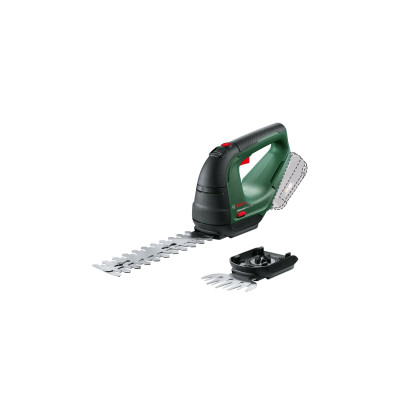 Ножиці для трави акумуляторні Bosch AdvancedShear 18В-10 + насадка кущоріз 10/20см крок різу 8мм 1.85кг
