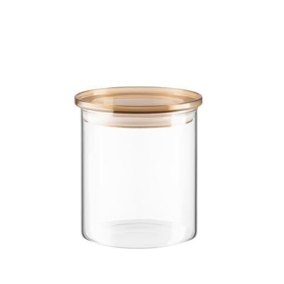 Банка для зберігання ARDESTO Fresh 700мл, скло, пластик, прозорий Банка для зберігання ARDESTO Fresh 700мл, скло, пластик, прозорий