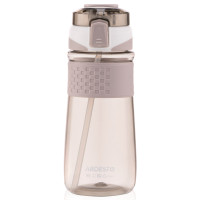 Пляшка для води ARDESTO Energy, 700мл, пластик, сірий