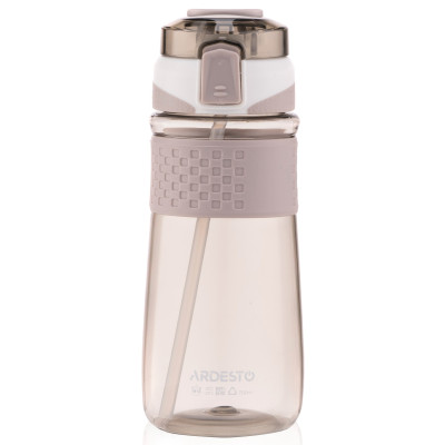 Пляшка для води ARDESTO Energy, 700мл, пластик, сірий