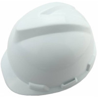 Каска захисна Tolsen, пластик поліпропілен РР, пряжка для регулювання, навушники, білий Каска захисна Tolsen, пластик поліпропілен РР, пряжка для регулювання, навушники, білий