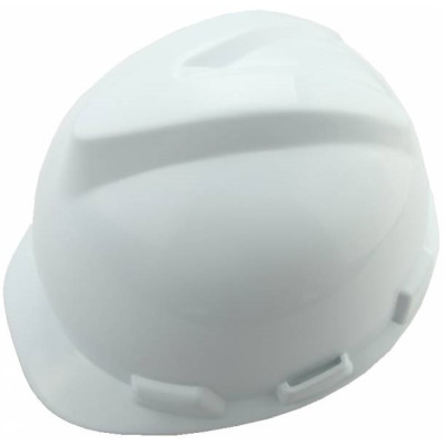 Каска захисна Tolsen, пластик поліпропілен РР, пряжка для регулювання, навушники, білий