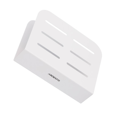 ARDESTO Серветниця Midori 15х4х12.5см, метал, біла ARDESTO Серветниця Midori 15х4х12.5см, метал, біла