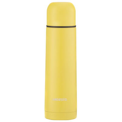 Термос ARDESTO Bright City, 500мл, нержавіюча сталь, жовтий Термос ARDESTO Bright City, 500мл, нержавіюча сталь, жовтий