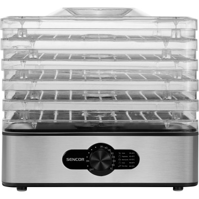 Sencor Сушка для продуктів SFD950SS, 240Вт, 5 піддонів Sencor Сушка для продуктів SFD950SS, 240Вт, 5 піддонів