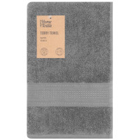 Рушник махровий ARDESTO SuperSoft 70х140см, 100% бавовна, сірий Рушник махровий ARDESTO SuperSoft 70х140см, 100% бавовна, сірий