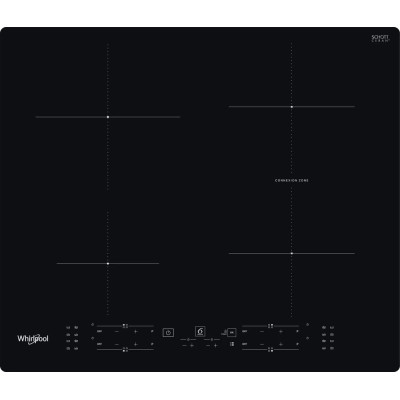 Варильна поверхня Whirlpool індукційна, 60см, розширена зона, чорний Варильна поверхня Whirlpool індукційна, 60см, розширена зона, чорний