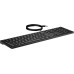 Клавіатура мембранна HP 320K, 109key, USB-A, EN/UK, чорний