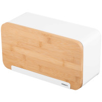 Хлібниця ARDESTO Midori 33х13х18см, метал, бамбук, білий Хлібниця ARDESTO Midori 33х13х18см, метал, бамбук, білий