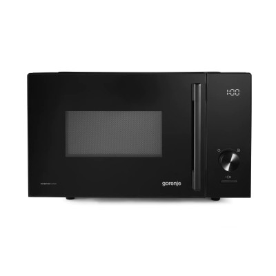 Мікрохвильова піч Gorenje, 23л, електр. керув., 800Вт, гриль, дисплей, 20 програм, інвертор, чорний Мікрохвильова піч Gorenje, 23л, електр. керув., 800Вт, гриль, дисплей, 20 програм, інвертор, чорний