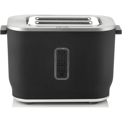 Тостер Gorenje, 800Вт, пластик/метал, чорний (T800ORAB)