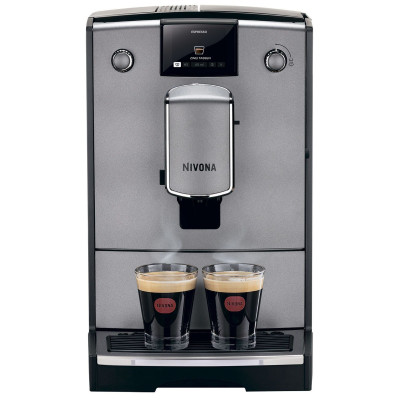 Кофемашина Nivona  CafeRomatica, 2,2л, зерно+молотый, автомат.капуч, авторецептов -5, серебристый