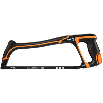 Neo Tools Ножівка по металу, 300 мм, двокомпонентна ручка Neo Tools Ножівка по металу, 300 мм, двокомпонентна ручка