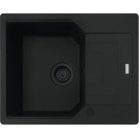 Мийка кухонна Franke Urban, фраграніт, прямокутник, з крилом, 620х500х220мм, чаша - 1, врізна, оборотна, UBG 611-62, чорний матовий Мийка кухонна Franke Urban, фраграніт, прямокутник, з крилом, 620х500х220мм, чаша - 1, врізна, оборотна, UBG 611-62, чорний матовий