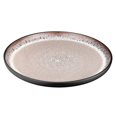 ARDESTO Тарілка обідня Bolzano, 26.6см, кераміка, чорно-коричневий