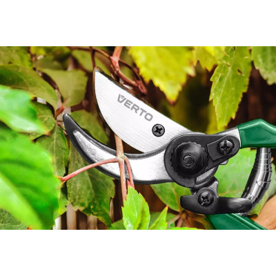 Секатор контактный Verto, d реза 10мм, 200мм, 154г (15G208)
