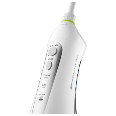 Іригатор Sencor портативний, чаша 150 мл, Li-ion акум. в компл., чохол, 10 насадок, білий