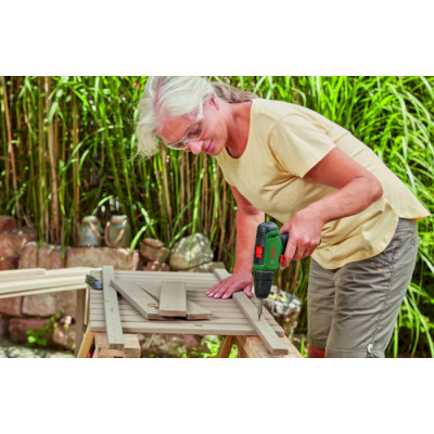 Шуруповерт-дрель аккумуляторный Bosch EasyDrill 1200 12В 2х1.5А-ч 30Нм 0-400-1500об/мин 0.94кг набор сверл и бит кейс Шуруповерт-дрель аккумуляторный Bosch EasyDrill 1200 12В 2х1.5А-ч 30Нм 0-400-1500об/мин 0.94кг набор сверл и бит кейс