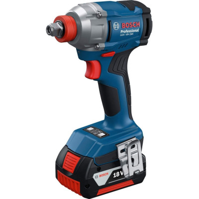 Гайковерт ударний акумуляторний Bosch Professional GDX 18V-285 18В 2x4А·год до 285Нм 3600об/хв квадрат 1/2