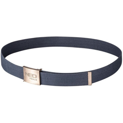 Ремінь Neo Tools Premium, 100% бавовна, універсальний, 130см, синій