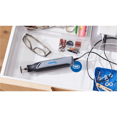 Шліфмашина шліфувально-гравірувальна Dremel 8150-20 7.2В 1х2А·год 5000-30000об/хв LED-світло ЗП 0.43кг