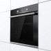 Gorenje Духова шафа електрична, 77л, A, дисплей, ф-я без додавання жиру, чорний