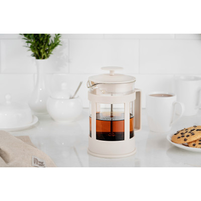 ARDESTO Френч-прес Fresh, 800 мл, бежевий, пластик, скло ARDESTO Френч-прес Fresh, 800 мл, бежевий, пластик, скло