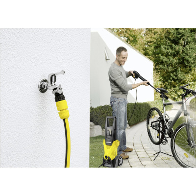 Минимойка высокого давления Karcher K 3, 1600Вт, 20-120бар, 380л/ч, шланг 6м, 5кг (1.601-888.0)