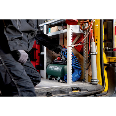 Компресор повітряний Metabo BASIC 160-6 W OF безолійний, 900Вт, 6л, 160л/хв, 8бар, 8.4кг