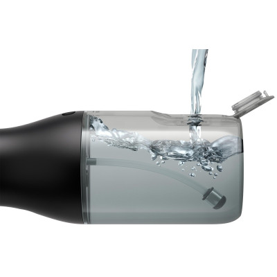 Іригатор Philips портативний Sonicare Cordless Power Flosser 3000, чаша 250 мл, чохол, 2 насадки , чорний Іригатор Philips портативний Sonicare Cordless Power Flosser 3000, чаша 250 мл, чохол, 2 насадки , чорний