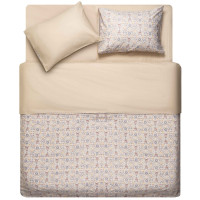 КПБ 1,5сп ARDESTO Gloria, підковдра 160х220см, простирадло 160х220см, наволочки (2) 50х70см, 100% бавовна, сатин, польові квіти, бежевий КПБ 1,5сп ARDESTO Gloria, підковдра 160х220см, простирадло 160х220см, наволочки (2) 50х70см, 100% бавовна, сатин, польові квіти, бежевий
