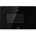 Мікрохвильова піч Gorenje вбудовувана, 25л, електр. управл., 900Вт, гриль, дисплей, інвертор, чорний