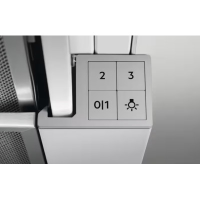 Витяжка Electrolux телескопічна, 59см, 410м.куб/год., білий