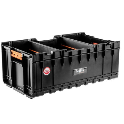 Ящик модульний для інструменту Neo Tools, відкритий, 23.7х58.5x35.9см, пластик Ящик модульний для інструменту Neo Tools, відкритий, 23.7х58.5x35.9см, пластик