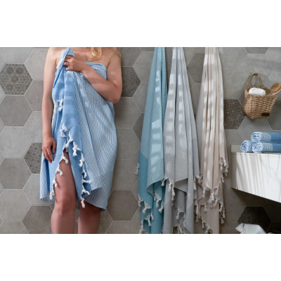 Рушник ARDESTO SPA 90х170см, 100% бавовна, синій