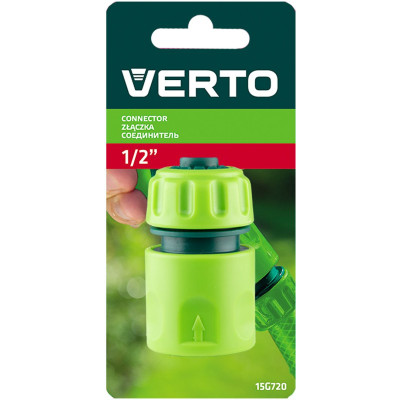 Конектор для шланга Verto, 1/2